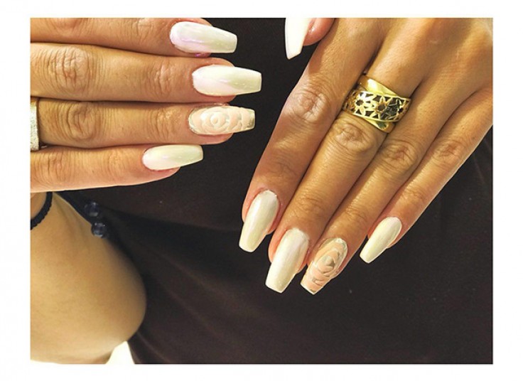 خدمات ناخن در سالن سرای زیبایی