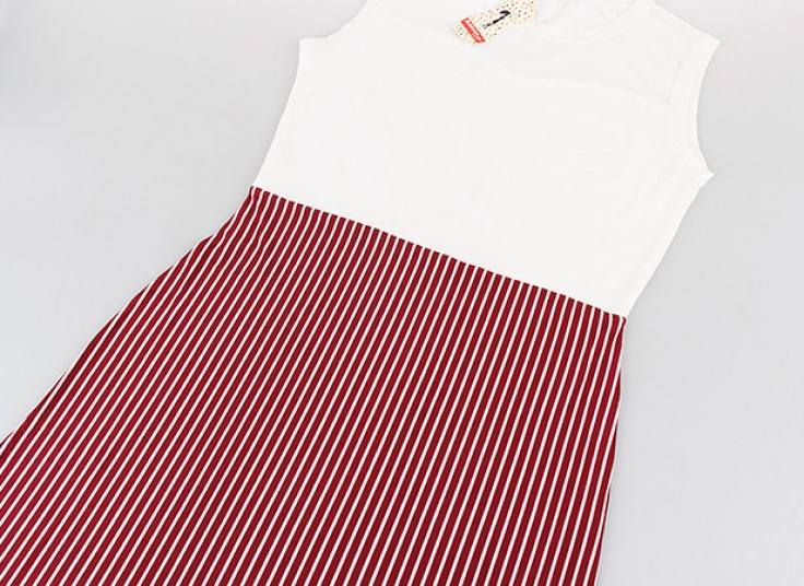 پیراهن زنانه یقه توری