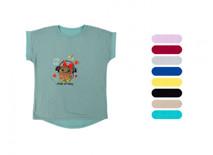 تاپ جلو نخی طرح جغد