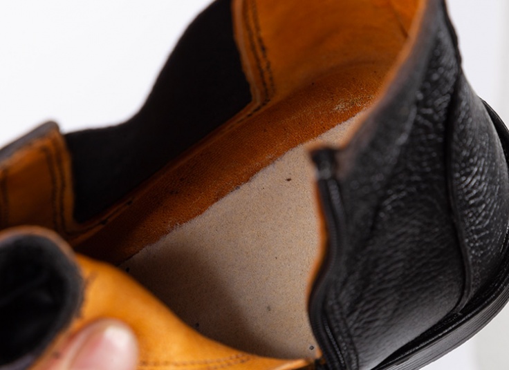 نیم بوت مردانه چرم 