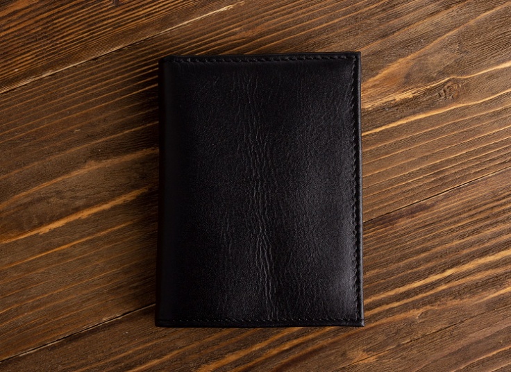 کیف پول چرم طبیعی مدل جیبی