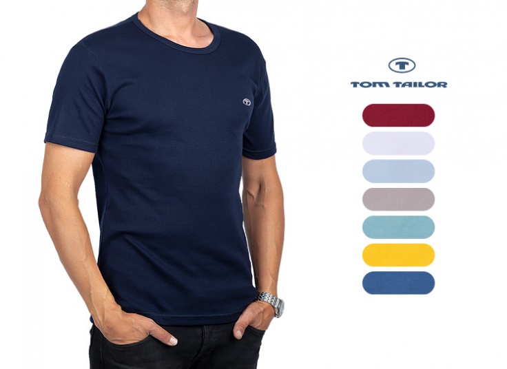 تیشرت مردانه یقه گرد Tom Tailor