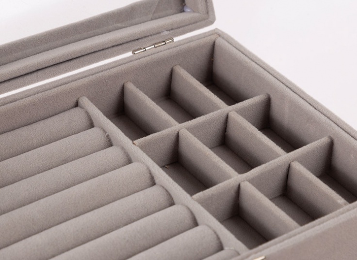 جعبه جواهرات مخمل