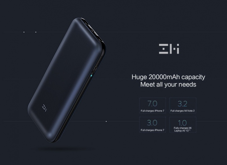 پاوربانک Xiaomi ZMI مدل QB820