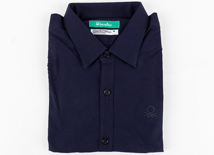 پیراهن ساده مردانه Benetton
