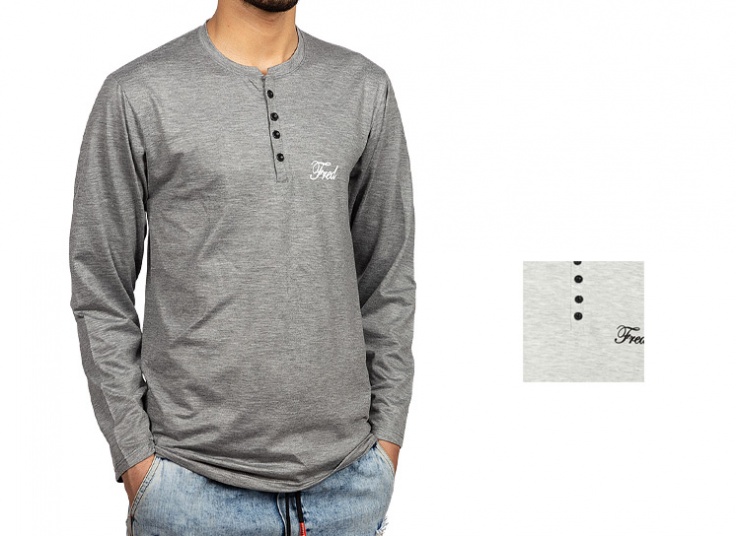 تیشرت ملانژ مردانه Fred