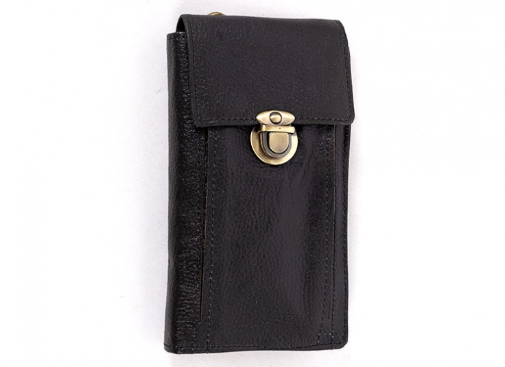 کیف دوشی و گردنی چرم طبیعی