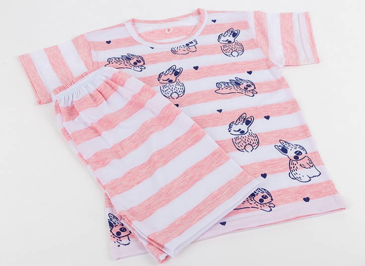 تیشرت و شلوارک راه‌ راه بچگانه