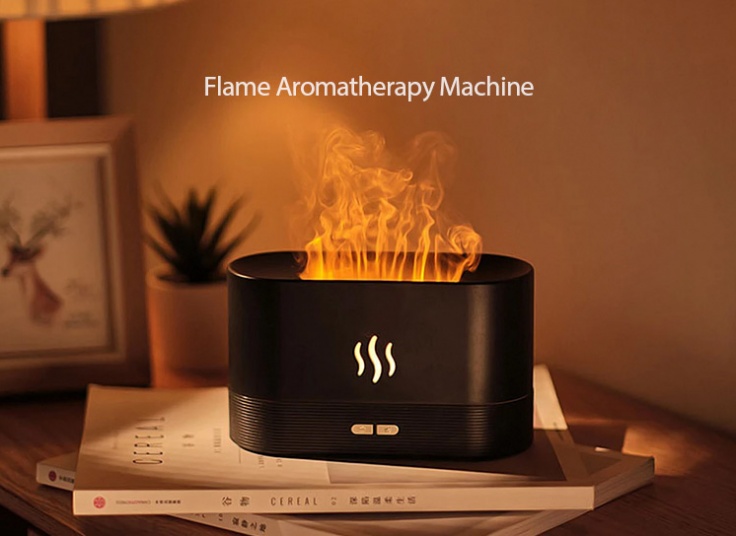 دستگاه بخور و رطوبت ساز مدل شعله آتش DQ-701