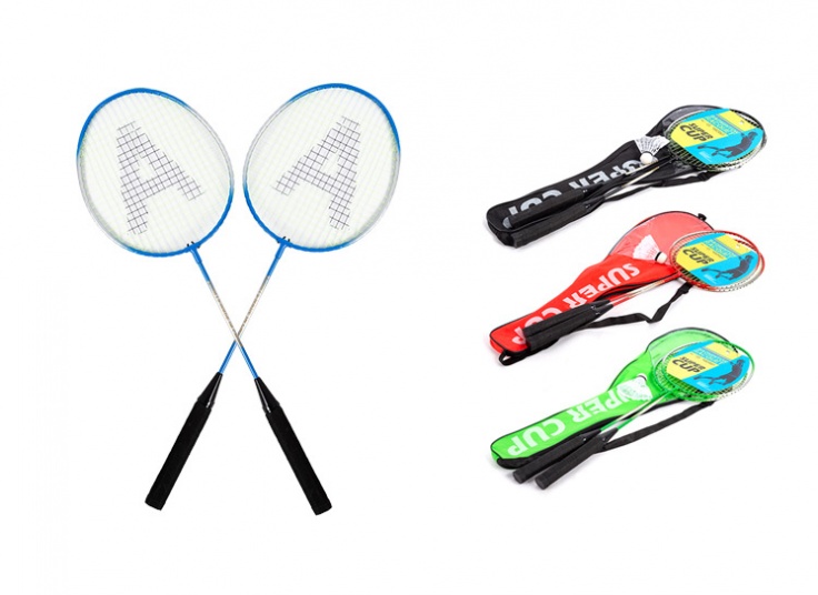 ست راکت بدمینتون Super cup