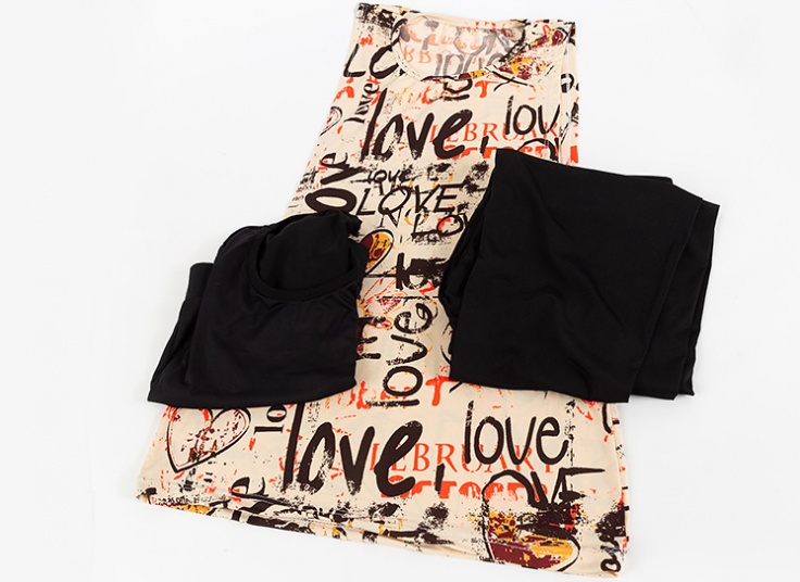 ست ورزشی 3 تکه Simo