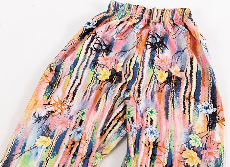 شلوار اسلش دخترانه آبرنگی