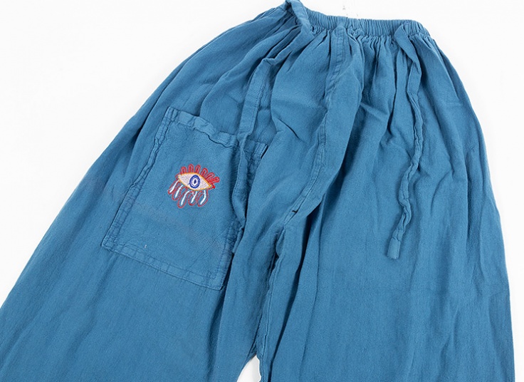 شلوار نخی سندبادی زنانه