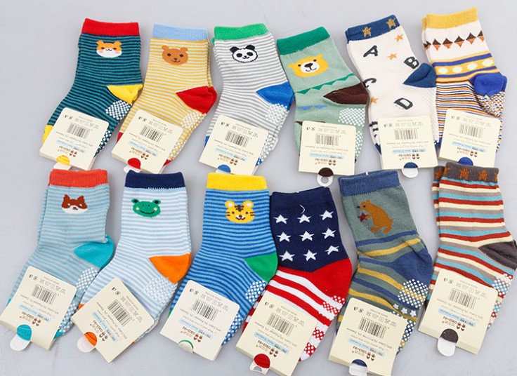 جوراب طرحدار بچگانه COCO BU