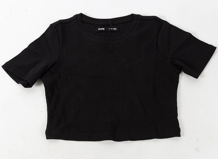 تیشرت کراپ کبریتی Sinsay