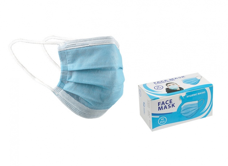 ماسک یکبار مصرف سه لایه