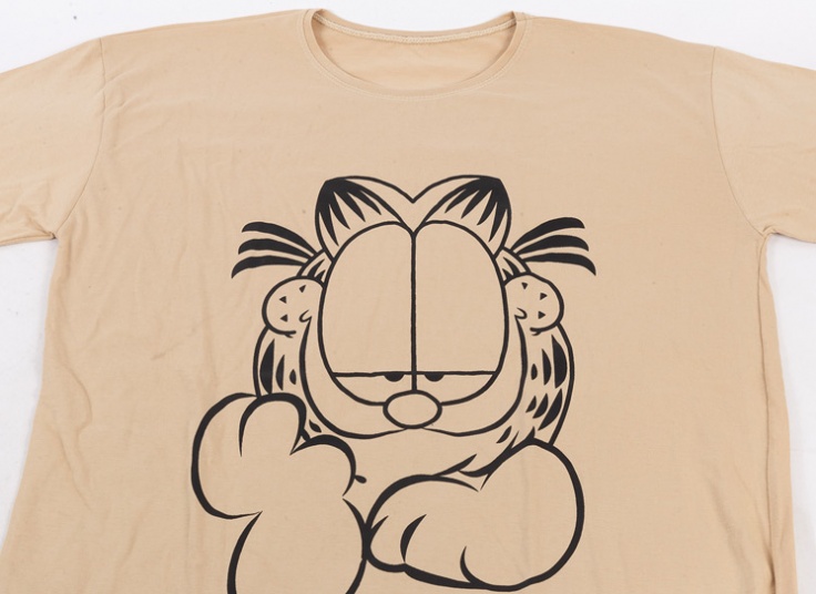 تیشرت سایز بزرگ طرح گارفلید