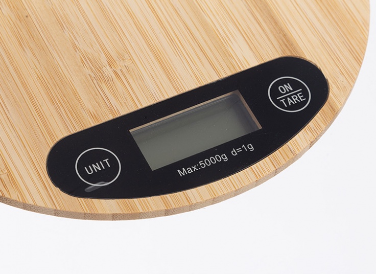 ترازو آشپزخانه بامبو