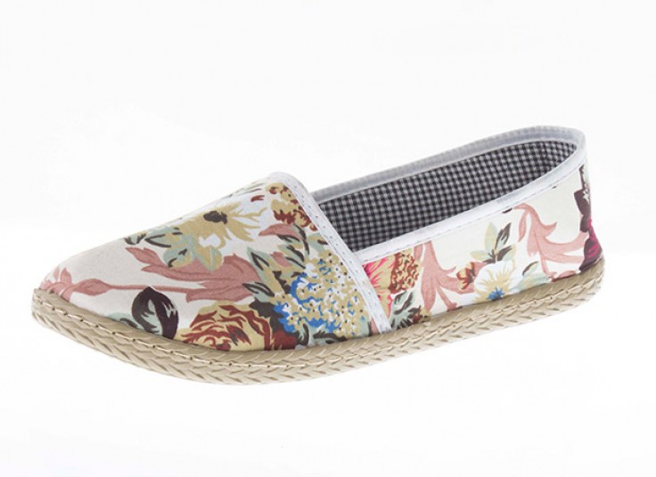 ست کیف و کفش گل‌ دار