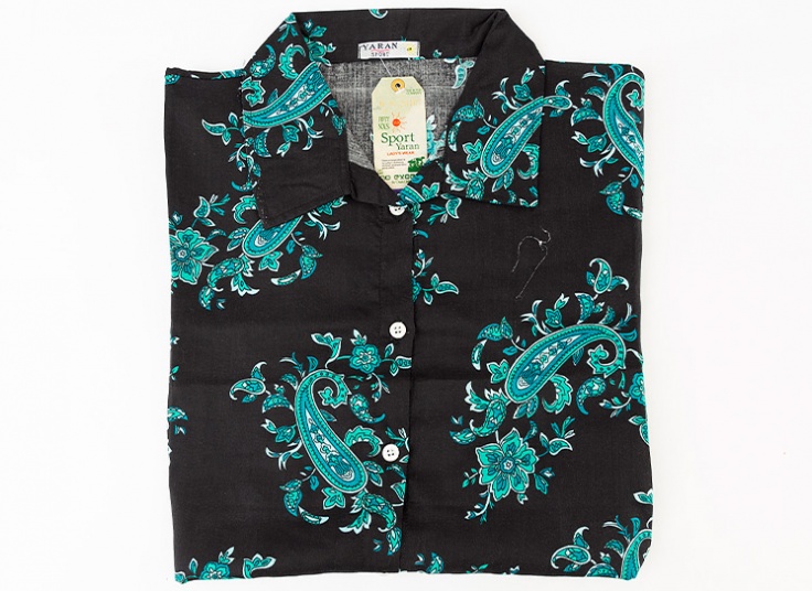 تاپ نخی آستین کلاغی