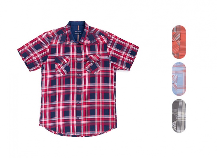 پیراهن آستین کوتاه GANT