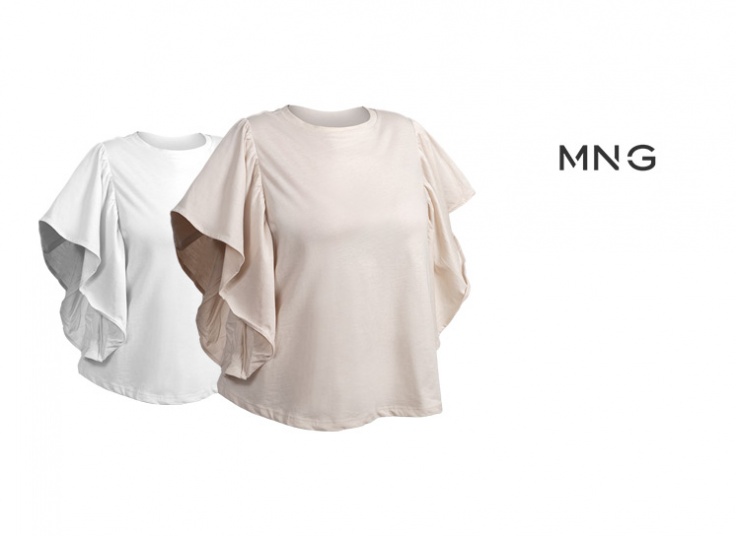 بلوز کراپ زنانه MANGO