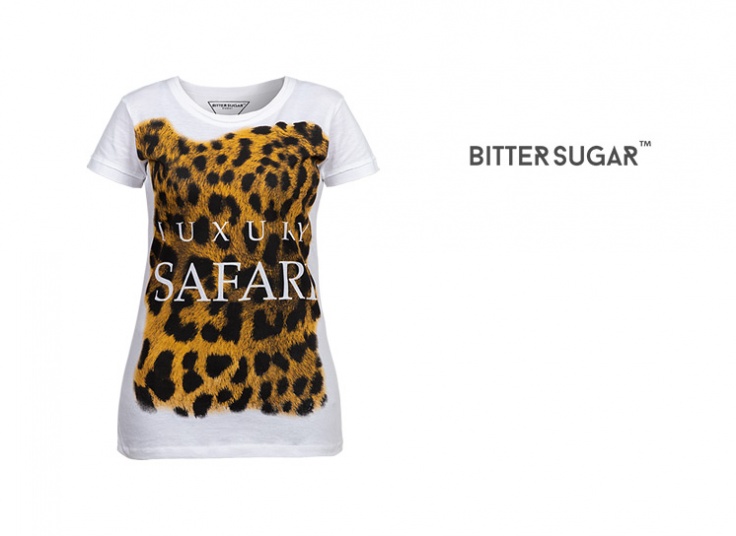 تیشرت پلنگی Bitter Sugar