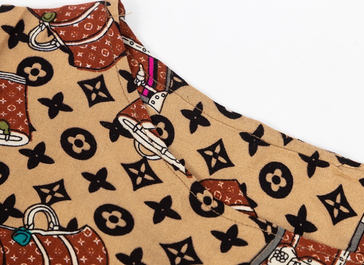 بلوز نخی سایز بزرگ جیب دار