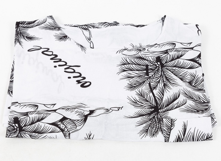 بلوز نخی سایز بزرگ جیب دار