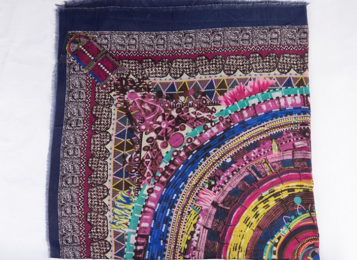 دو مدل روسری قواره دار