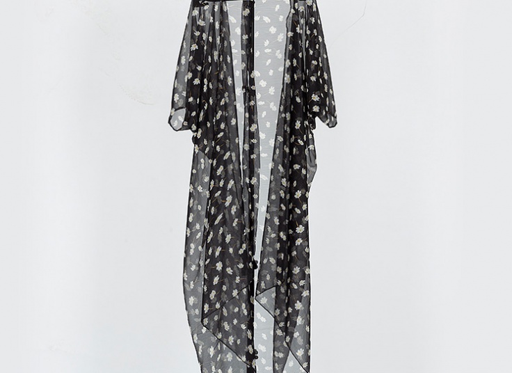 مانتو حریر جلو باز