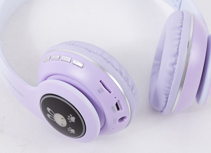 هدفون بلوتوثی خرگوشی مدل PM-08