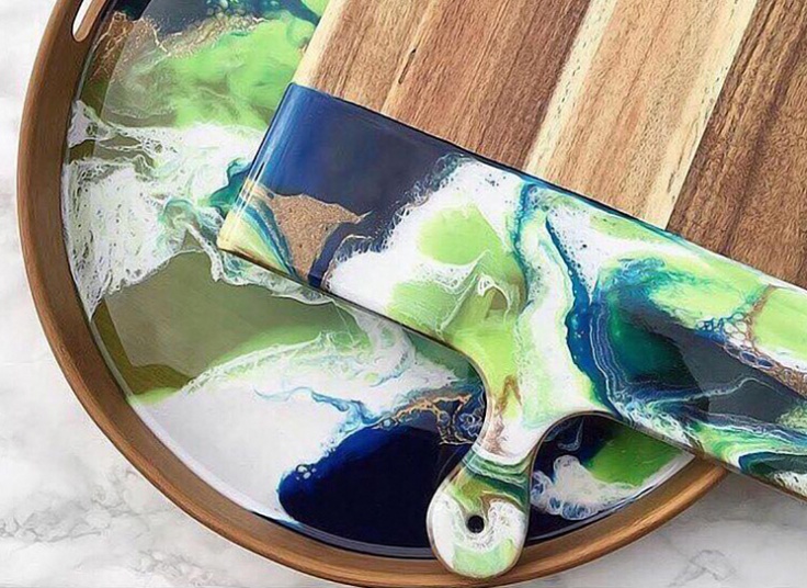 ورکشاپ آبستره رزین آرتا هنر