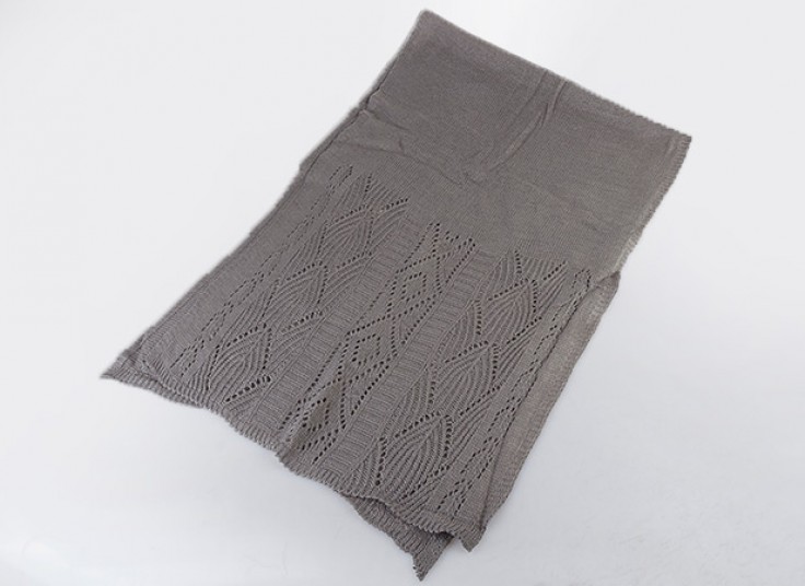 شال بافت زمستانی Knitted Rhombus