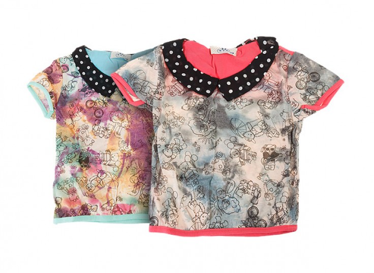 تیشرت دخترانه Happy Children