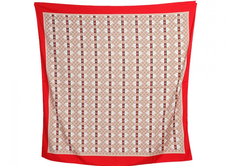 روسری ساتن ابریشم قواره دار Multi Brand