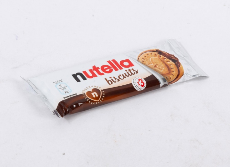 بیسکوییت کرمدار nutella