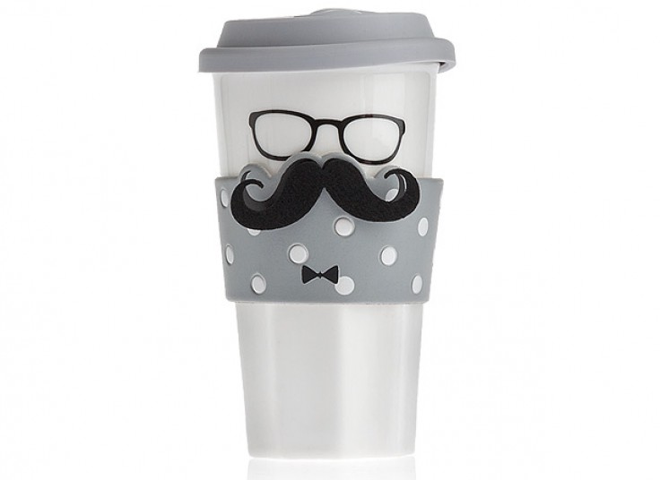 ماگ سرامیکی خانم و آقای سیبیل