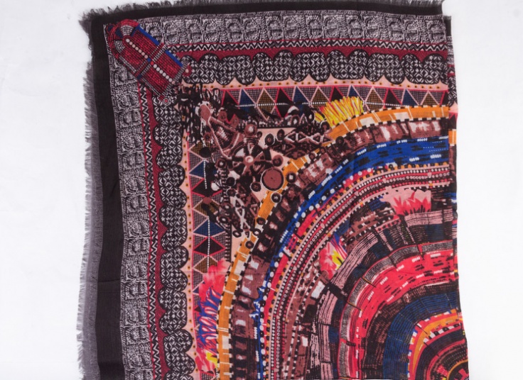 دو مدل روسری قواره دار