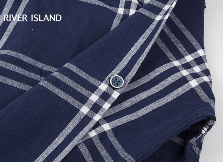 پیراهن مردانه چهارخانه River Island