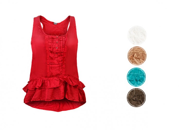 تاپ زنانه Pleated