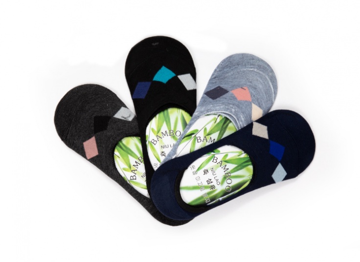 جوراب کالج BAMBOO طرح اسکاچ