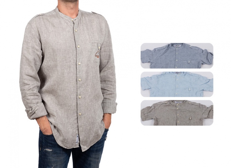 پیراهن لینن مردانه MORERA