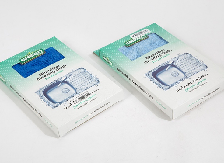 انواع دستمال میکرو فایبر Green