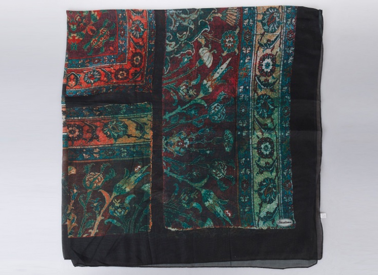 روسری نخی طرحدار Excellence