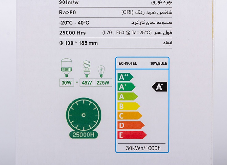 لامپ ال ای دی Technotel