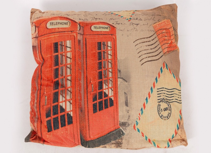 کوسن طرح دار کنفی