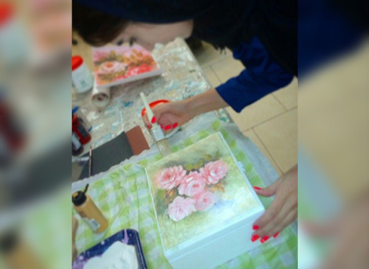 آموزش پتینه در مجتمع فرهنگی آموزشی مهر