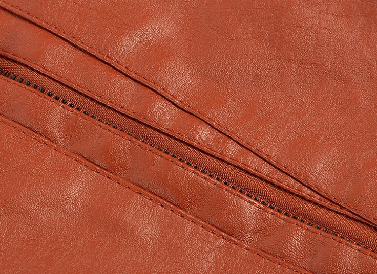 کاپشن چرم کلاه دار Wind Wolf