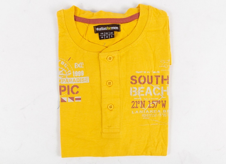 تیشرت آستین کوتاه مردانه atlas